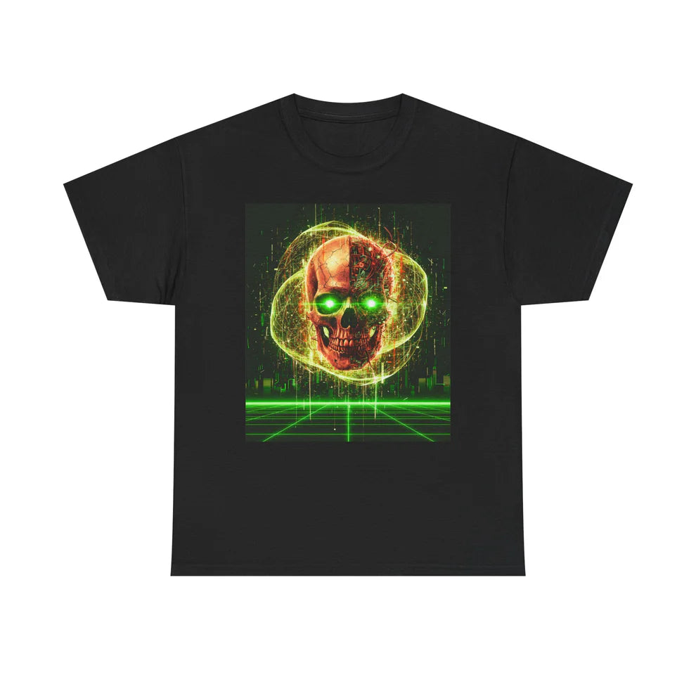 Data Drain Skull Tee