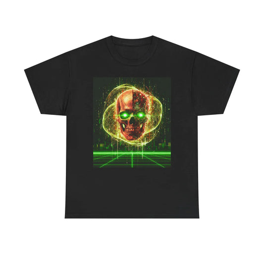 Data Drain Skull Tee